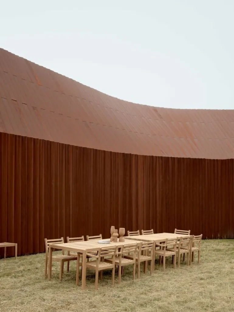 Carl Hansen & Søn AH901 Outdoor matbord, 100 x 203 cm, teak