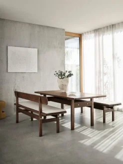 Carl Hansen & Søn BM0698 Asserbo bord, 95 x 190 cm, mörkoljad eukalyptus