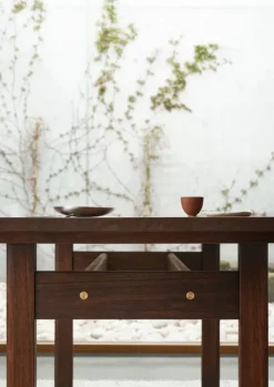 Carl Hansen & Søn BM0698 Asserbo bord, 95 x 190 cm, mörkoljad eukalyptus