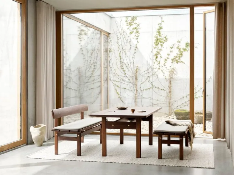 Carl Hansen & Søn BM0700 Asserbo bänk, 170 cm, mörkoljad eukalyptus