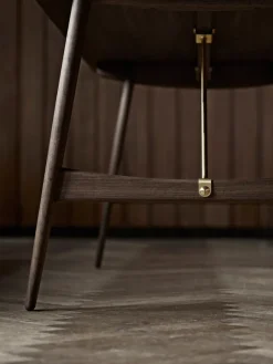 Carl Hansen & Søn BM1160 Hunting matbord, oljad valnöt - mässing