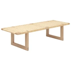 Carl Hansen & Søn BM0488L Table Bench sidobord, lång, oljad ek - rotting