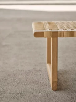 Carl Hansen & Søn BM0488L Table Bench sidobord, lång, oljad ek - rotting