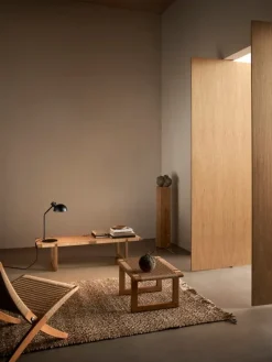 Carl Hansen & Søn BM0489S bordsbänk, kort, oljad ek - papperssnöre