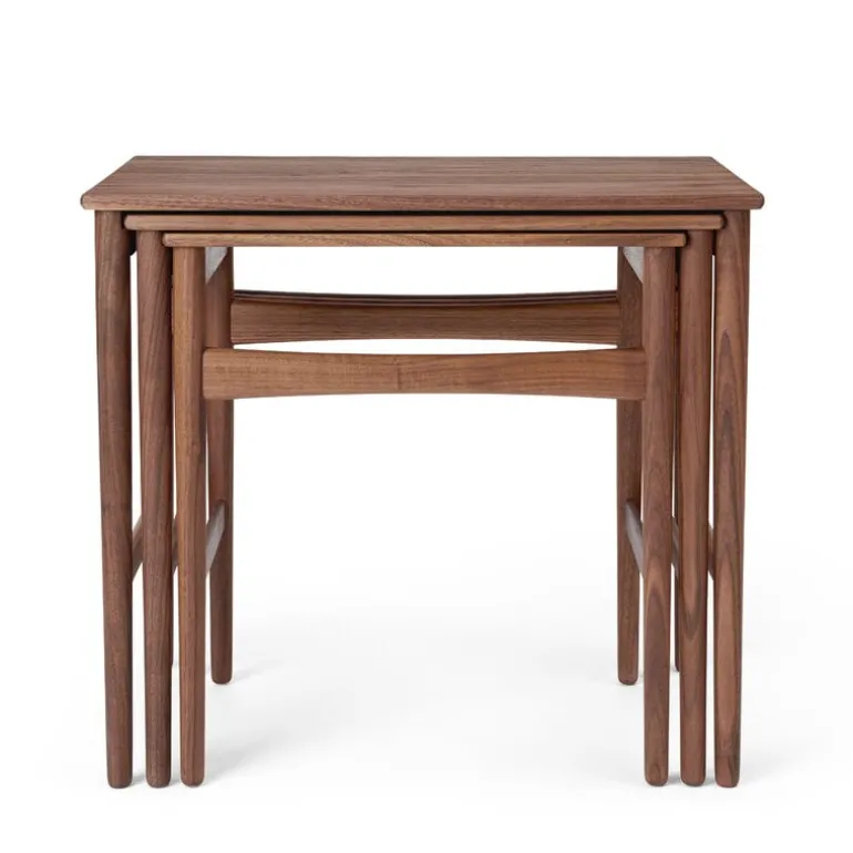 Carl Hansen & Søn CH004 Nesting Tables, oljad valnöt