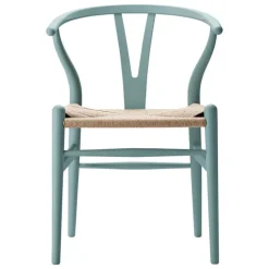 Carl Hansen & Søn CH24 Wishbone-stol, mjuk tenn - naturlig snöre