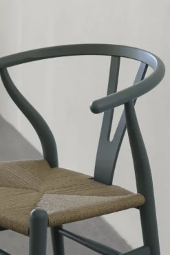 Carl Hansen & Søn CH24 Wishbone-stol, mjuk tenn - naturlig snöre