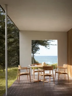 Carl Hansen & Søn Embrace E022 matbord, 110 cm, teak