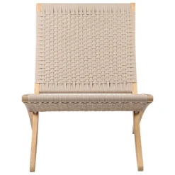 Carl Hansen & Søn MG501 Cuba utomhus lounge stol, teak - Sesame 083