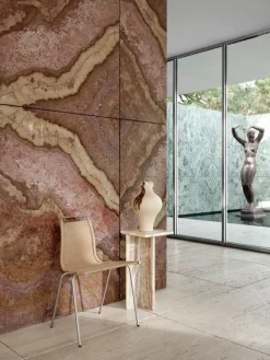 Carl Hansen & Søn PK1 stol, rostfritt stål - naturligt papperssnöre