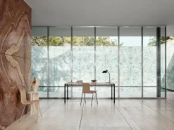 Carl Hansen & Søn PK1 stol, svart stål - naturligt papperssnöre