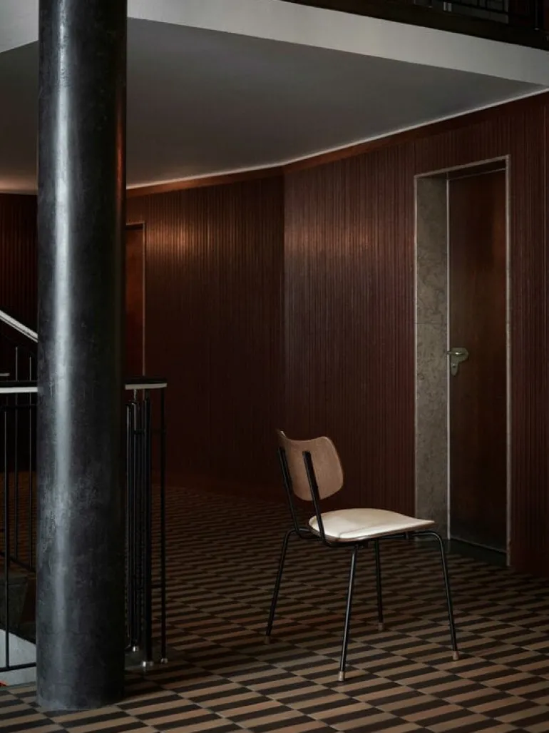 Carl Hansen & Søn VLA26P Vega stol, svart - lackerad ek - Mood 01104