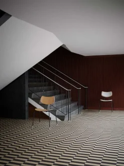 Carl Hansen & Søn VLA26P Vega stol, svart - lackerad ek - Mood 01104