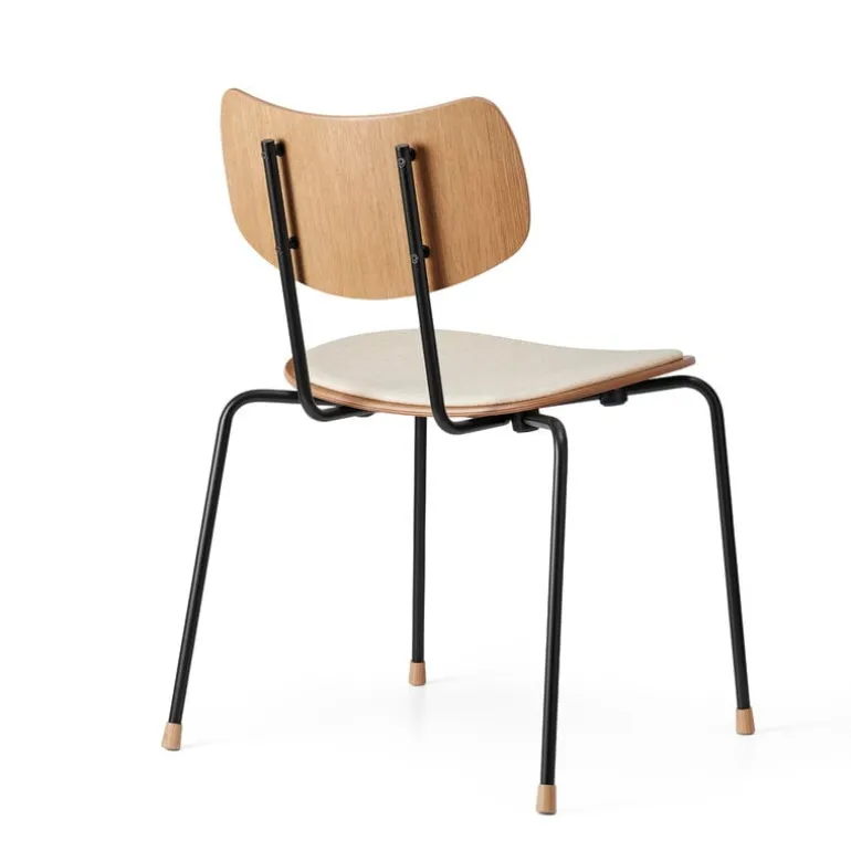 Carl Hansen & Søn VLA26P Vega stol, svart - lackerad ek - Mood 01104