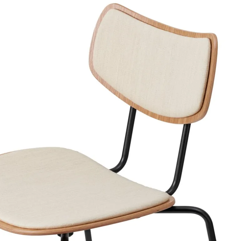 Carl Hansen & Søn VLA26P Vega stol, svart - lackerad ek - Mood 01104