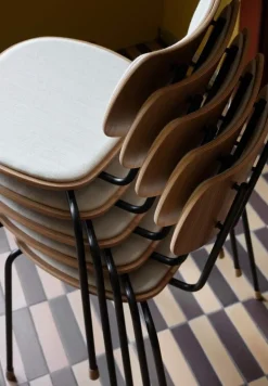 Carl Hansen & Søn VLA26P Vega stol, svart - lackerad ek - Mood 01104