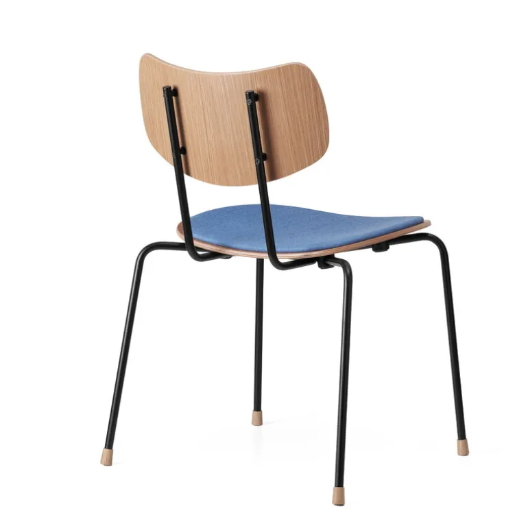 Carl Hansen & Søn VLA26P Vega stol, svart - lackerad ek - Mood 04102
