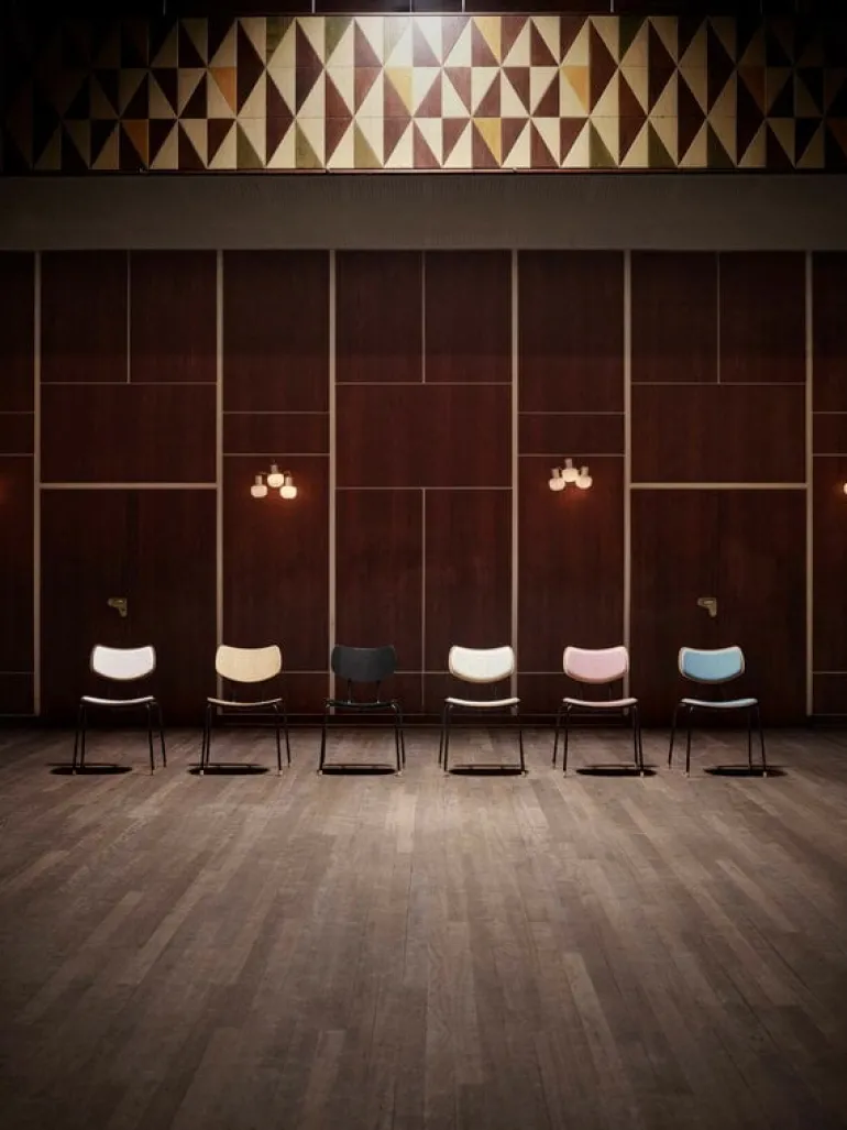 Carl Hansen & Søn VLA26P Vega stol, svart - lackerad ek - Mood 04102