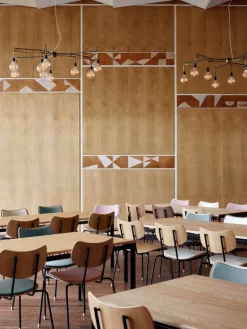 Carl Hansen & Søn VLA26P Vega stol, svart - lackerad ek - Mood 01106