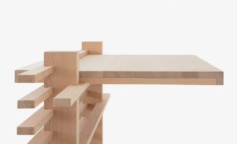 Collaboratorio Cubile 100 skrivbord, bok