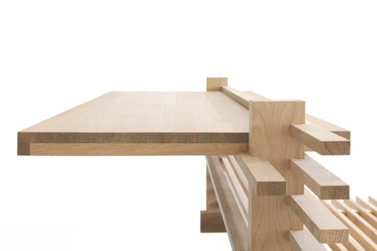 Collaboratorio Cubile 160 sänggavel, ek