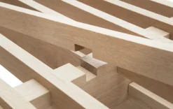 Collaboratorio Cubile 160 säng, ek