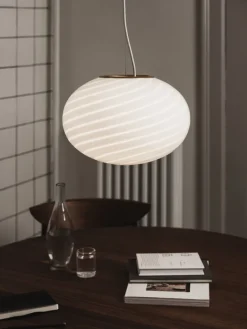 Copenhagen Venice S35 Vetri Murano pendel, vit