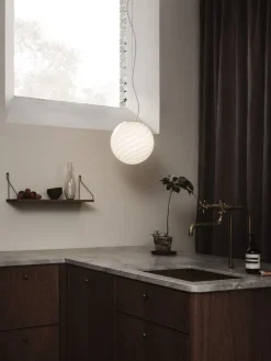 Copenhagen Venice S30 Vetri Murano pendel, vit