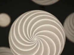 Copenhagen Venice S40 Vetri Murano pendel, vit