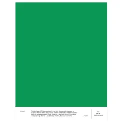 Cover Story Färgprov, 029 JACK - mellanljusgrön