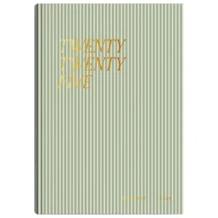 Cozy Publishing Cozy Planner 2025, gröna ränder