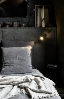 DCWéditions Biny Spot vägglampa med pinne, svart