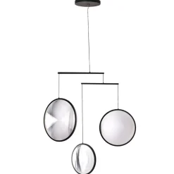 DCWéditions Focus X3 hänglampa, svart