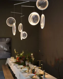 DCWéditions Focus X4 pendellampa, vit