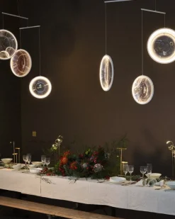 DCWéditions Focus X3 taklampa, vit