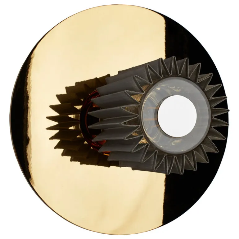 DCWéditions In The Sun 270 vägg-/taklampa, guld - guld