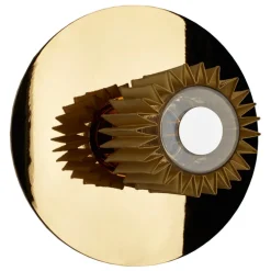 DCWéditions In The Sun 270 vägg-/taklampa, guld - silver