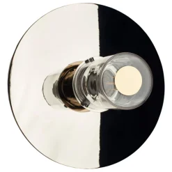 DCWéditions In The Sun 270 vägg-/taklampa, silver - guld