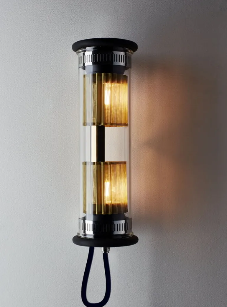 DCWéditions In The Tube 100-350 mesh lampa, guld - guld
