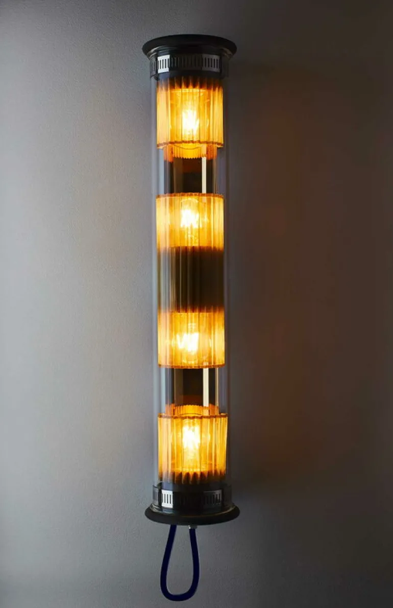 DCWéditions In The Tube 120-700 mesh lampa, guld - guld