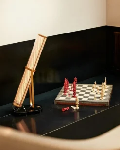 DCWéditions La Lampe Frechin bordslampa, guld - svart