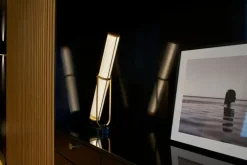 DCWéditions La Lampe Frechin bordslampa, guld - svart