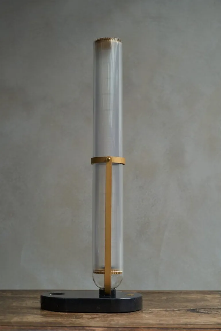 DCWéditions La Lampe Frechin bordslampa, guld - svart