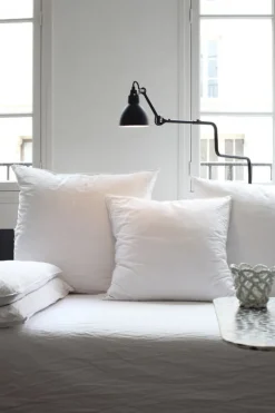 DCWéditions Lampe Gras 411 golvlampa, rund skärm, svart