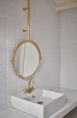 DCWéditions MbE spegel, polerad mässing