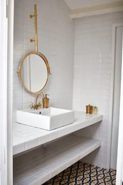 DCWéditions MbE spegel, polerad mässing