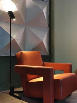 DCWéditions Vision 20/20 golvlampa, svart