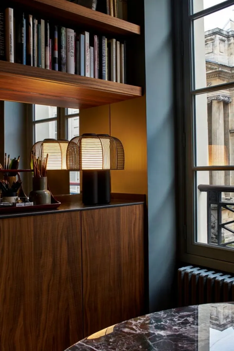 DCWéditions Yasuke bordslampa, svart