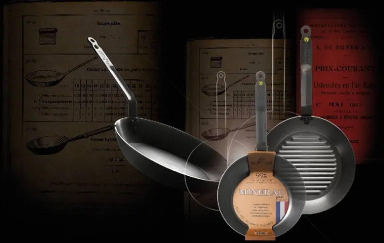 De Buyer Mineral B stekpanna 32 cm