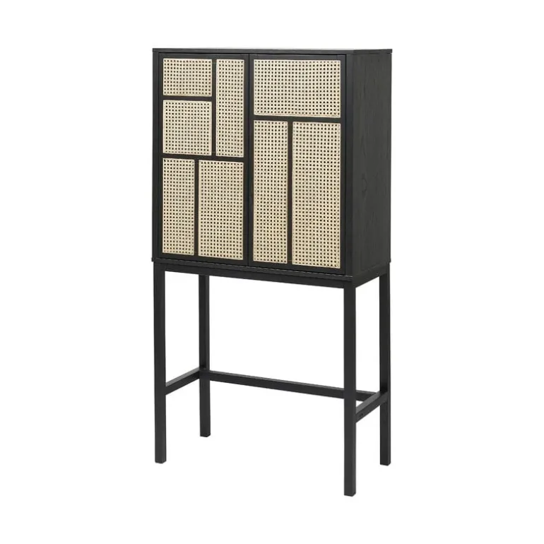 Design House Stockholm Air skåp, svart - rotting